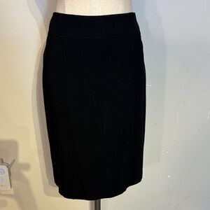 Laura Classic Black Pencil Skirt for Women
